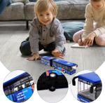 Pull-Back City Bus Toy with Lights & Sounds