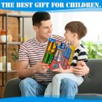 Luxury 5-Piece Friction Bus Toy Set