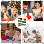 Colorful Die-Cast Toy School Bus Set 5pcs