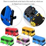 Luxury Friction-Powered Bus Toy Truck Set