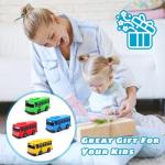 Luxury Mini School Bus Toy Set for Kids