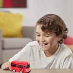 Luxury Friction-Powered Bus Toy Truck Set