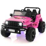 Luxury 24V Pink Electric Ride-On Car for Kids