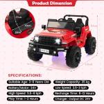 Luxury 24V Electric Ride-On Truck for Kids