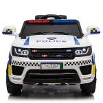 Luxury Electric Police Car for Kids Ages 3-6