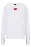 HUGO Kids Nakira Logo Sweatshirt in White