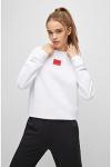 HUGO Kids Nakira Logo Sweatshirt in White