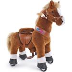 Luxury PonyCycle Ride-On Plush Horse Toy