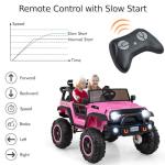 Maxmass 24V Electric UTV for Kids - Pink