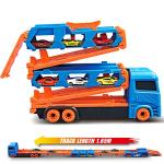 VATOS Transport Truck with 6 Race Cars