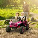 Pink Electric Ride-On Truck with Remote Control