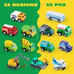 Deluxe 25-Piece Pull Back City Vehicle Set