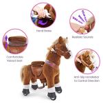 Luxury PonyCycle Ride-On Plush Horse Toy
