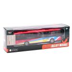 Luxury Die-Cast Pull-Back School Bus for Kids