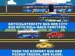 Luxury Die-Cast City Bus and Pickup Toy Set