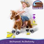 Luxury PonyCycle Ride-On Plush Horse Toy