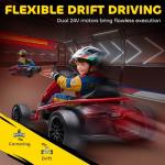Luxury Kids Electric Go Kart with Drift Mode