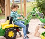 RollyJunior John Deere Pedal Tractor with Loader