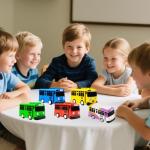 Luxury Mini Bus and Car Toy Set for Kids