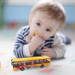 Luxury Die-Cast Yellow School Bus for Kids
