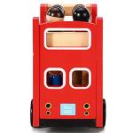 Double Decker London Bus Toy with Figurines