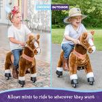 Luxury PonyCycle Ride-On Plush Horse Toy