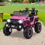 Maxmass 24V Electric UTV for Kids - Pink