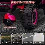 Pink Electric Ride-On Truck with Remote Control