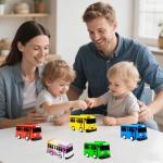 Luxury Mini Bus and Car Toy Set for Kids