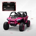 Pink Electric Ride-On Truck with Remote Control