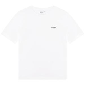 BOSS White Logo T-Shirt for Boys, Age 6