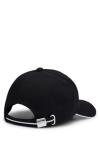 BOSS Kids Black Stretch Pique Cap