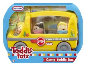 Toddler Tots Camp Play Bus Set with Characters
