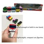 GIANANO Colorful Mini Car Figures Set of 5