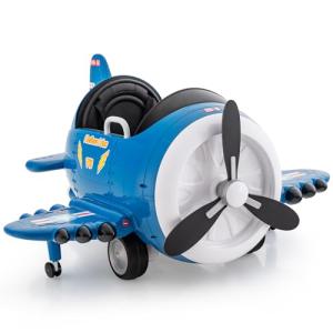 Electric Ride-On Airplane Toy for Kids
