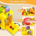 Aolieh Toddler Take Apart Busy Bus Toy