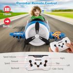 Electric Ride-On Airplane Toy for Kids