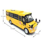 Light-Up Pull Back School Bus Toy Vehicle