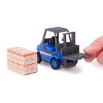 Blue MAN Freight Truck and Forklift Toy Set