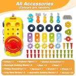 Aolieh Toddler Take Apart Busy Bus Toy