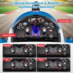 Electric Ride-On Airplane Toy for Kids