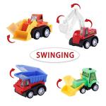 12-Piece Mini Construction Vehicle Set for Kids
