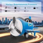 Electric Ride-On Airplane Toy for Kids