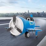 Electric Ride-On Airplane Toy for Kids
