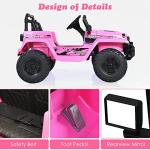 Luxury 12V Kids Electric Ride-On Truck - Pink