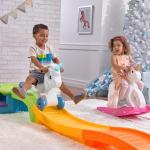 Unicorn Roller Coaster Ride-On Toy for Kids