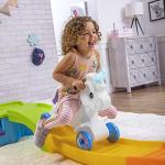 Unicorn Roller Coaster Ride-On Toy for Kids
