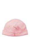 Ralph Lauren Baby Girls Pink Striped Hat