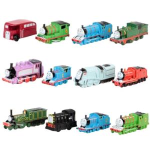 Mini Train Cake Topper Set with Pull Back Cars