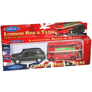 Atoz London Pull Back Taxi and Bus Toy
